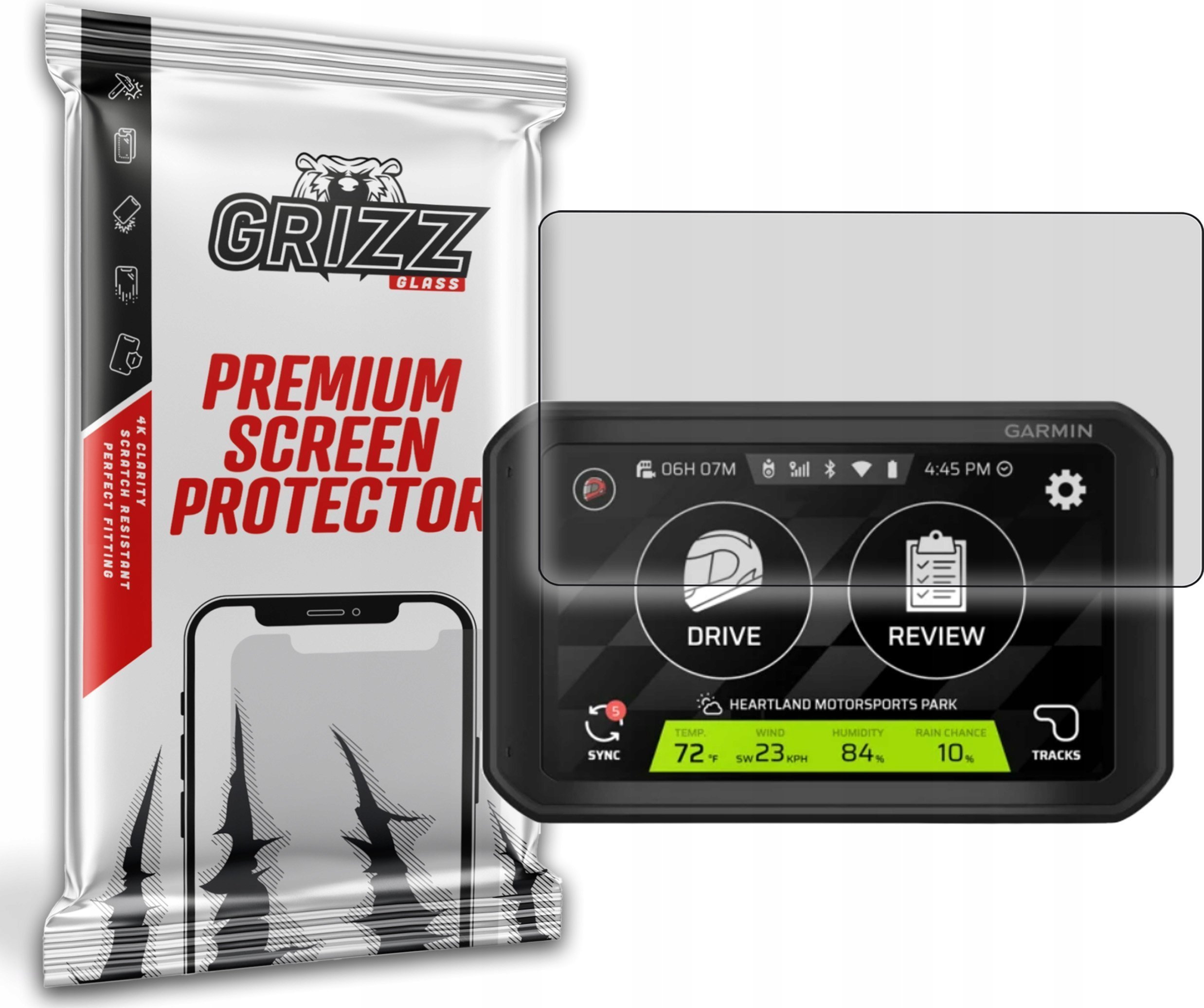 Garmin GrizzGlass Folia matowa PaperScreen do Catalyst
