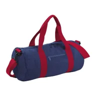 Torby podróżne - BagBase BG140 Original Barrel Bag / Torba podróżna 50 x 25 x 25 cm - Kolor: French Navy/Classic Red - Rozmiar: 50 x 25 x 25 cm - miniaturka - grafika 1