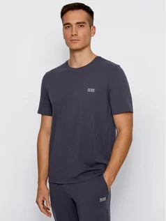 Koszulki męskie - Hugo Boss T-Shirt Mix&Match 50381904 Granatowy Regular Fit - grafika 1
