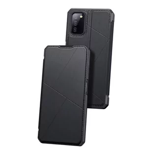 Dux Ducis Skin X kabura etui pokrowiec z klapką Samsung Galaxy A03s czarny - Etui i futerały do telefonów - miniaturka - grafika 3