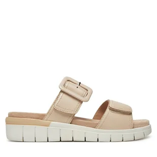 Klapki Caprice 9-27203-44 Beżowy - Klapki i japonki damskie - miniaturka - grafika 1