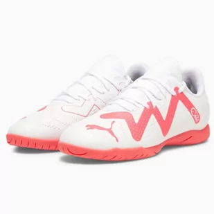 Buty piłkarskie Puma Future Play IT Jr 107393 (kolor Biały, rozmiar 28) - Piłka nożna - miniaturka - grafika 3