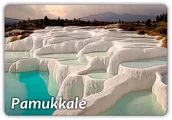 Magnesy - TURCJA - Pamukkale - Źródła - Magnes na lodówkę - miniaturka - grafika 1