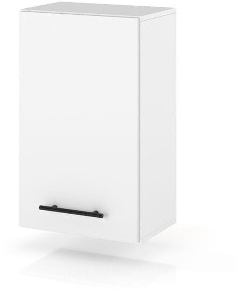 szafka kuchenna wisząca modułowa z uchwytami pojemna 40cm spremium biały