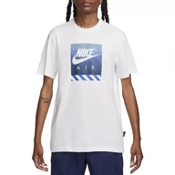 Koszulki sportowe męskie - Koszulka Nike Sportswear FQ3794-100 - biała - miniaturka - grafika 1