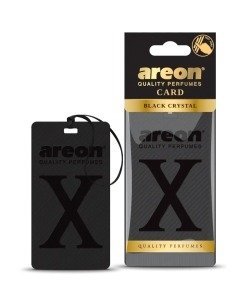 Odświeżacz samochodowy zawieszka Areon X Card Black Crystal