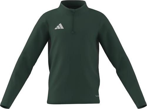 adidas uniseks-kind Entrada26 Training Top Kids, team dark green/white, 3-4 Years