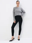 Legginsy - Mohito - Legginsy - czarny - miniaturka - grafika 1