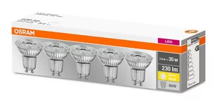 Osram ZESTAW 5x LED Żarówka GU10/2,6W/230V 2700K - - Żarówki LED - miniaturka - grafika 1