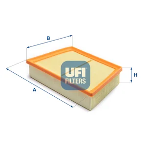 Filtr powietrza UFI Filtry 30.A63.00 - Filtry powietrza - miniaturka - grafika 1