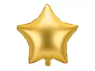 Pozostałe akcesoria świąteczne - PartyDeco """"""""Balon foliowy Gwiazdka, 48cm, złoty"""""""" FB3S-019 [14766368] - miniaturka - grafika 1