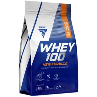 TREC Whey 100 New Formula 2000g Vanilla Peanut Butter - Odżywki białkowe - miniaturka - grafika 1
