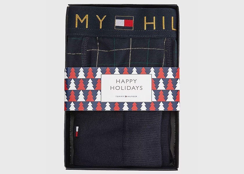 Tommy Hilfiger Bokserki + skarpety UM0UM01996 M Zestaw prezentowy