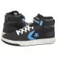 Buty sportowe męskie - Buty Pro Blaze V2 Mid Black/Dial Up Blue/White A02853C (CO584-c) Converse - miniaturka - grafika 1