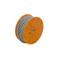 Łańcuchy i liny stalowe - Łańcuch ozdobny ocynk 3,5 mm - miniaturka - grafika 1