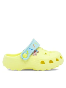 Nelli Blu Klapki CA23116 Żółty - Buty dla dziewczynek - miniaturka - grafika 1