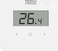 Sterowniki i przekaźniki - Tech Regulator pokojowy przewodowy R-12B do listwy L-X i L-12 dedykowany, biały STR12BWH - miniaturka - grafika 1