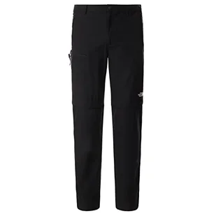 The North Face - Męskie Spodnie Convertible - Wodoodporne Spodnie Robocze Lub Turystyczne, TNF Black, 50 - Spodenki męskie - miniaturka - grafika 1