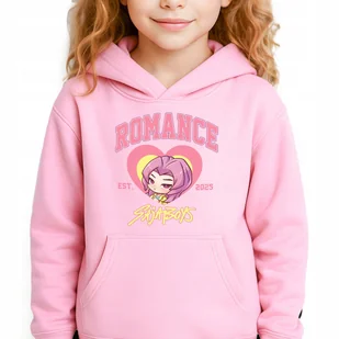 Bluza Dziecięca Różowa Z Kapturem ROMANCE SAJABOYS Muzyka Wzory Rozm 152 cm - Bluzy dla dziewczynek Bluza Dziecięca Różowa Z Kapturem ROMANCE SAJABOYS Muzyka Wzory Rozm 152 cm - Bluzy dla dziewczynek - miniaturka - grafika 1