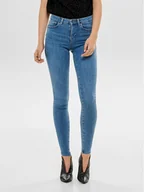 Spodnie damskie - ONLY Jeansy Power 15169892 Niebieski Skinny Fit - miniaturka - grafika 1