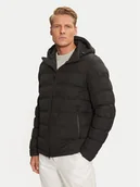 Kurtki męskie - Geox Kurtka zimowa Spherica M4629C T3128 F9000 Czarny Regular Fit - miniaturka - grafika 1