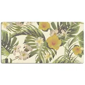 Podkładki na biurko - Podkładka na całe biurko Egzotyczne rośliny i kwiaty 120x60 cm - miniaturka - grafika 1