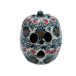 Ceramiczna dynia mała Czesio Ceramika Bolesławiec - Halloween - miniaturka - grafika 1