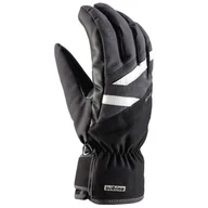 Rękawice narciarskie - Rękawice narciarskie damskie Hyperloft Viking Civetta 08 czarno-szary - miniaturka - grafika 1
