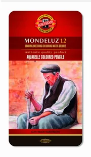 Kredki akwarelowe, Mondeluz, 12 kolorów - Kredki, ołówki, pastele i pisaki - miniaturka - grafika 1