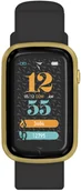 Smartwatch - Techmade TM-STEPS-GDBK Steps Czarno-złoty - miniaturka - grafika 1