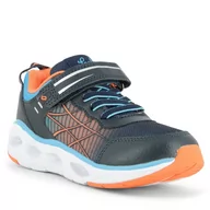 Buty dla chłopców - Sneakersy Leaf Samset LSAMS101J Navy/Orange - miniaturka - grafika 1