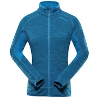 Bluzy sportowe damskie - Bluza damska Alpine Pro Onneca Rozmiar: M / Kolor: jasnoniebieski - miniaturka - grafika 1