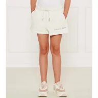 Spodnie i spodenki dla dziewczynek - Calvin Klein Jeans Szorty Regular Fit - miniaturka - grafika 1