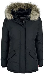 Lonsdale Kurtka damska Kimmeridge, czarna, XXL - Kurtki damskie - miniaturka - grafika 1