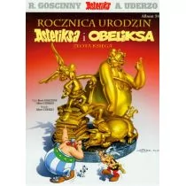 Egmont Asteriks 34 Rocznica urodzin Asteriksa i Obeliksa Złota księga - Komiksy dla młodzieży - miniaturka - grafika 1