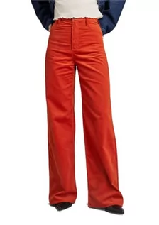 Spodnie damskie - G-STAR RAW Deck 2.0 Ultra High Loose Pants damskie spodnie, Pomarańczowy (Rooibos Tea D23973-d405-g052), 31W / 32L - grafika 1