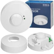 Akcesoria do oświetlenia - Czujnik Ruchu Mikrofalowy Sufitowy Natynkowy 360° - miniaturka - grafika 1