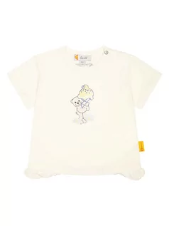 Kaftaniki dla niemowląt - Steiff Koszulka w kolorze kremowym - grafika 1