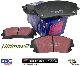 Klocki hamulcowe przednie do tarcz 320mm EBC Ultimax2 Dodge Magnum - Klocki hamulcowe - miniaturka - grafika 2