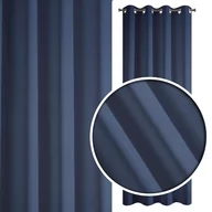 Zasłony - Eurofirany Zasłona Adore 140x250 Granatowa ex-z-adore-gran-140x250-przel - miniaturka - grafika 1