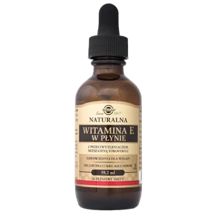 Solgar Naturalna witamina E w płynie 59,2 ml 3514721 - Witaminy i minerały - miniaturka - grafika 1
