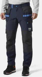 Helly Hansen Pants HELLY HANSEN Oxford 4X Cons Pant, black/blue C46 - Odzież robocza - miniaturka - grafika 1