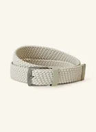 Paski - Calvin Klein Pasek Pleciony beige - miniaturka - grafika 1