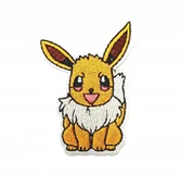 Pasmanteria - NASZYWKA TERMO HAFTOWANA, ŁATKA, PATCH, PATKA - POKEMON EEVEE - miniaturka - grafika 1