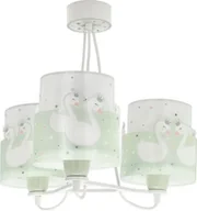 Lampy sufitowe - Dalber Sweet Love lampa wisząca 3-punktowa zielona 61387 - miniaturka - grafika 1