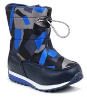 Buty dla dziewczynek - Śniegowce buty dziecięce zimowe ocieplane Wojtyłko Z23033-28 - miniaturka - grafika 1