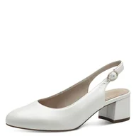 Czółenka - TAMARIS Comfort damskie czółenka ze skóry, eleganckie czółenka, masa perłowa 4, 40 EU, Masa perłowa 4, 40 EU - miniaturka - grafika 1