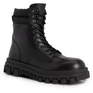 Botki męskie - Trzewiki Tommy Jeans Tjm Elevated Outsole Boot EM0EM01251 Black BDS - grafika 1