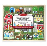 Układanki dla dzieci - Melissa&Doug Drewniany Duży zestaw Farma MD14800 0000772148009 - miniaturka - grafika 1
