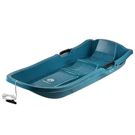 Sanki i ślizgacze - STIGA Pacer Duo Bio sanki dla 2 dzieci z hamulcem z ekologicznego tworzywa sztucznego - Aqua - miniaturka - grafika 1